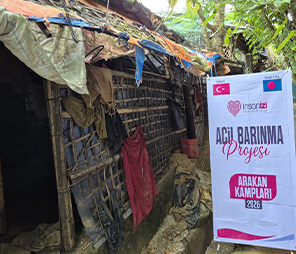 Arakan Kampları Acil Barınma – Destek Bedeli